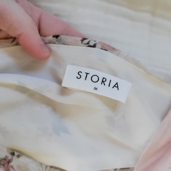 SOLD Ethereal Boutique Floral Tiered Dress - Picture 4 of 12